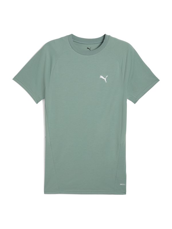 PUMA PUMA Funkcionalna majica 'EVOSTRIPE'  pastelno zelena