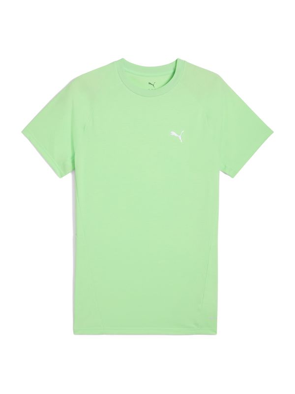 PUMA PUMA Funkcionalna majica 'EVOSTRIPE'  svetlo zelena