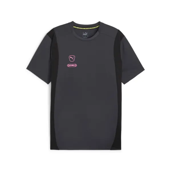 PUMA PUMA Funkcionalna majica 'King Pro'  antracit / roza / črna