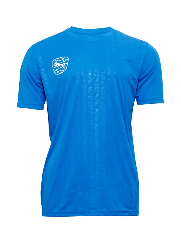 PUMA PUMA Funkcionalna majica  modra / bela
