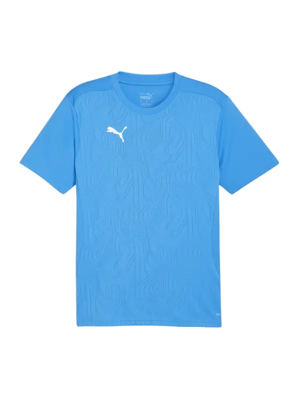 PUMA PUMA Funkcionalna majica  modra / naravno bela