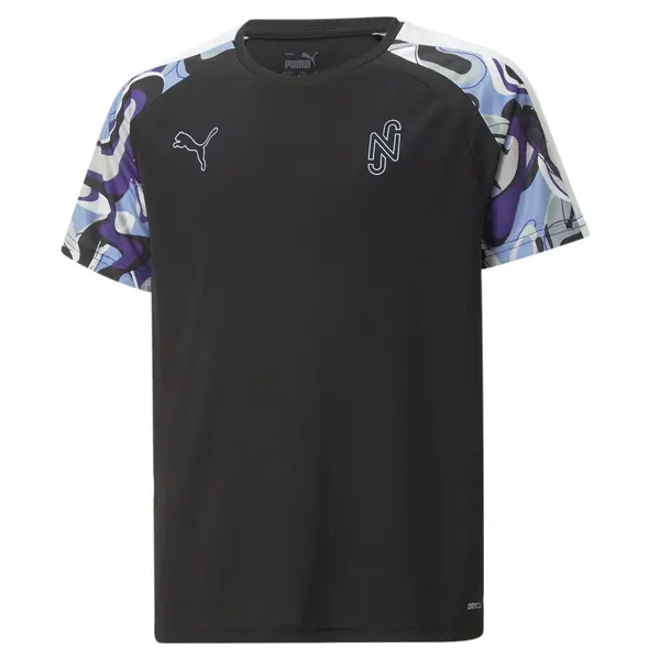 PUMA PUMA Funkcionalna majica 'Neymar'  indigo / svetlo modra / črna / bela