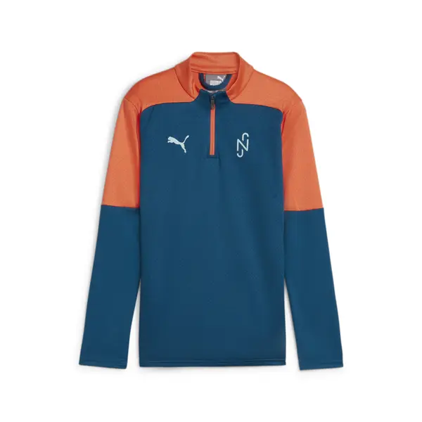 PUMA PUMA Funkcionalna majica 'Neymar'  modra / pastelno modra / oranžna