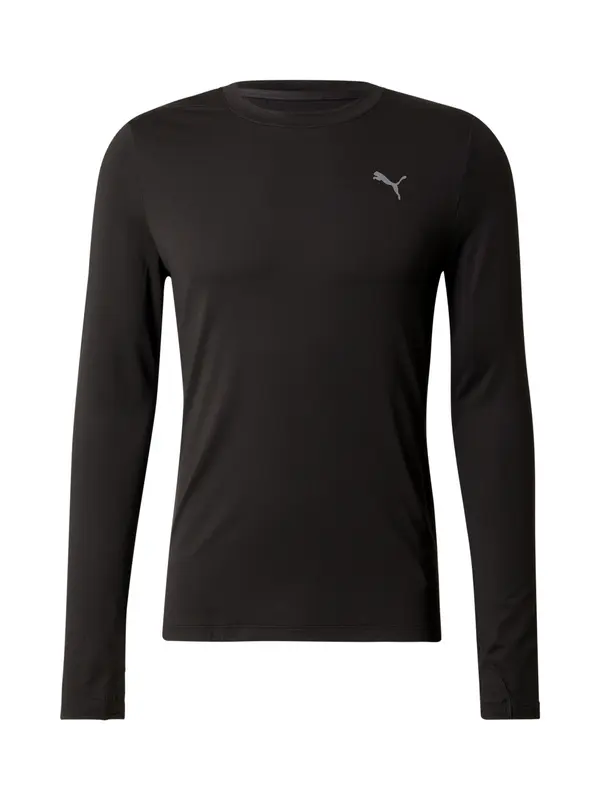 PUMA PUMA Funkcionalna majica  pastelno zelena / črna