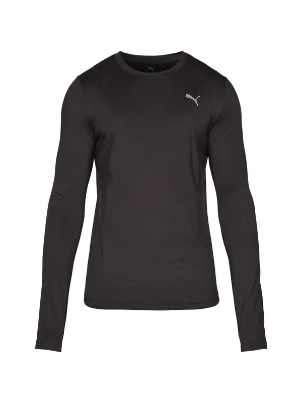 PUMA PUMA Funkcionalna majica  pastelno zelena / črna