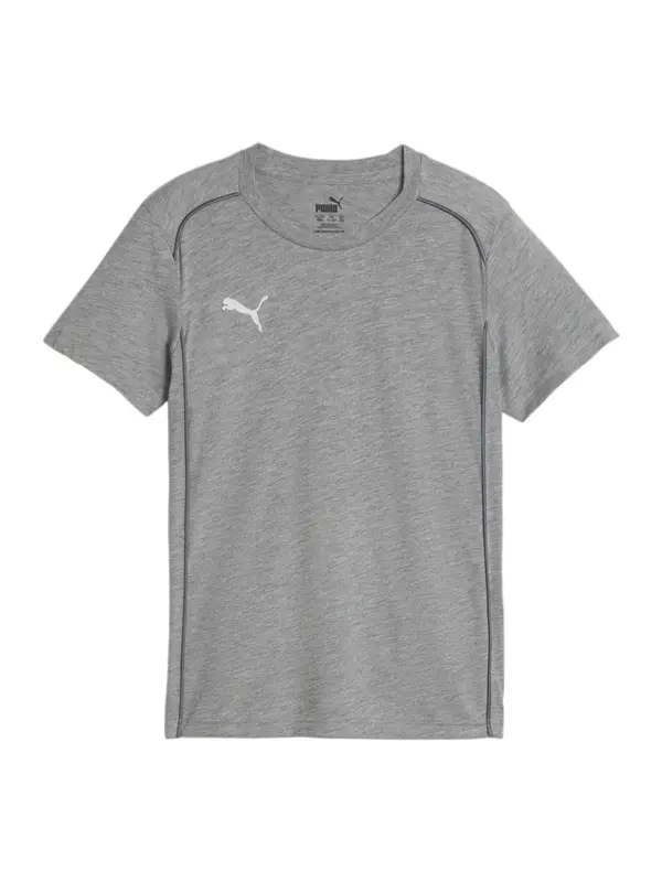 PUMA PUMA Funkcionalna majica  pegasto siva / bela