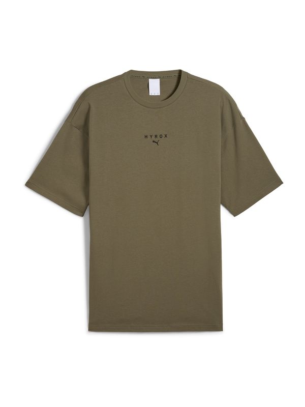 PUMA PUMA Funkcionalna majica 'PUMA x HYROX'  oliva / črna