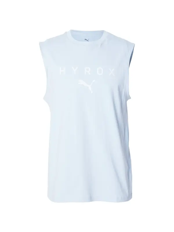 PUMA PUMA Funkcionalna majica 'PUMA x HYROX'  pastelno modra / bela