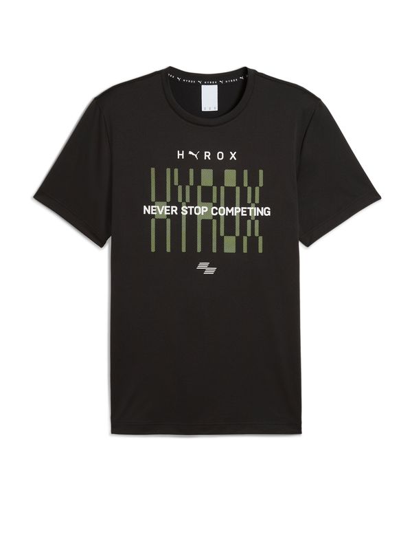 PUMA PUMA Funkcionalna majica 'Puma x Hyrox TAD'  neonsko rumena / črna / bela