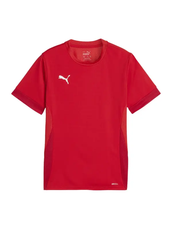 PUMA PUMA Funkcionalna majica  rdeča / bela