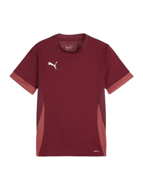 PUMA PUMA Funkcionalna majica  rdeča / bela