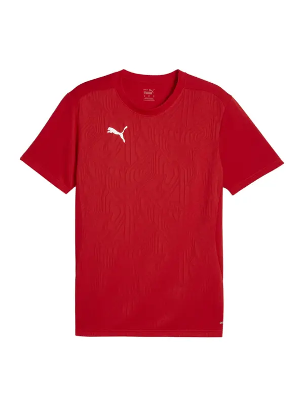 PUMA PUMA Funkcionalna majica  rdeča / bela
