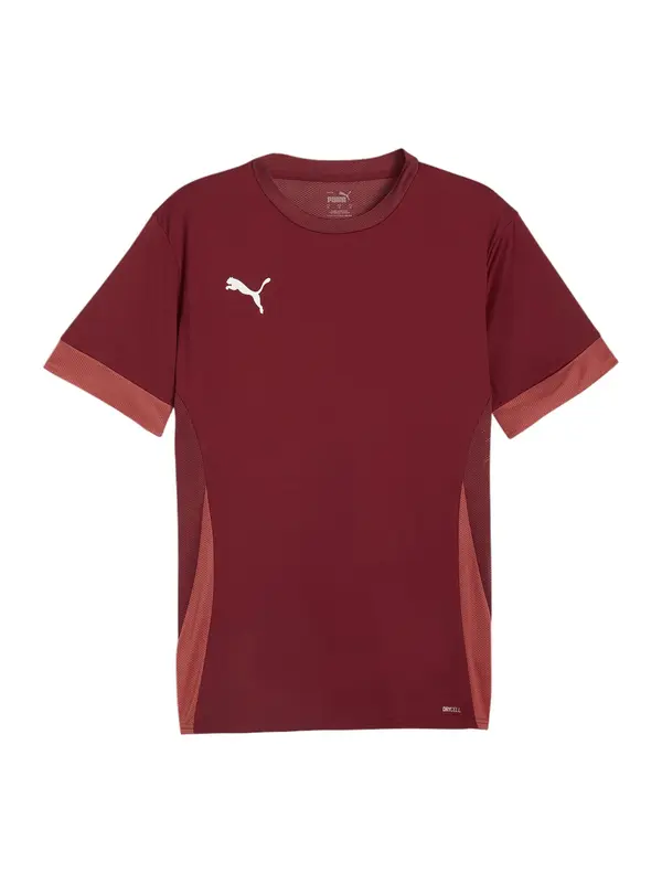 PUMA PUMA Funkcionalna majica  rdeča / bela