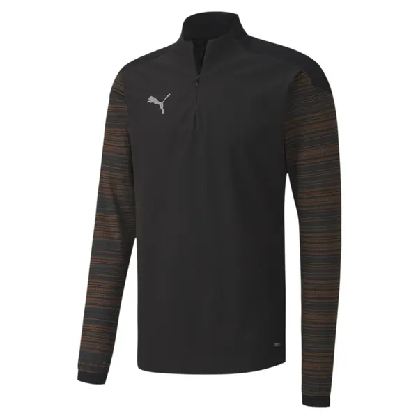 PUMA PUMA Funkcionalna majica  rjava / črna