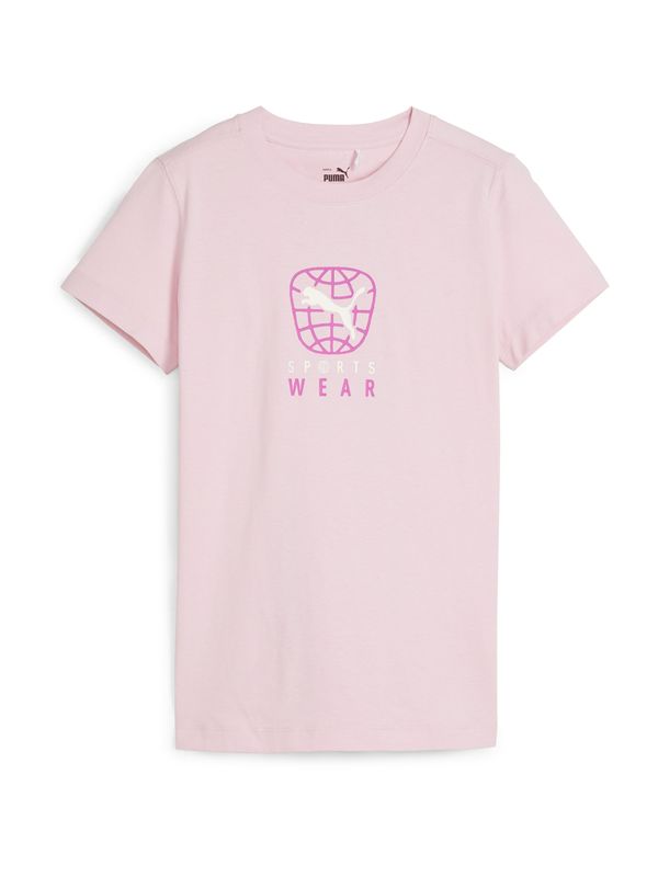 PUMA PUMA Funkcionalna majica  roza / roza / bela