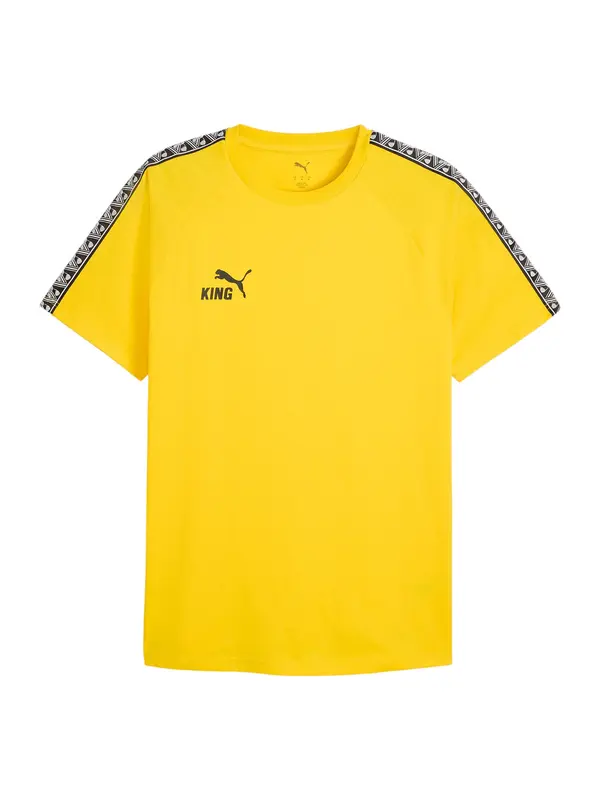 PUMA PUMA Funkcionalna majica  rumena / črna