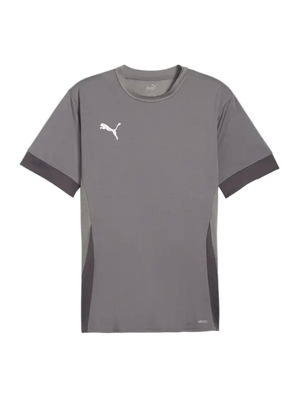 PUMA PUMA Funkcionalna majica  siva / temno siva / bela