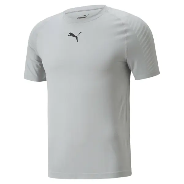 PUMA PUMA Funkcionalna majica  svetlo siva / temno siva