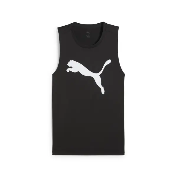 PUMA PUMA Funkcionalna majica 'Tad Essentials'  črna / bela