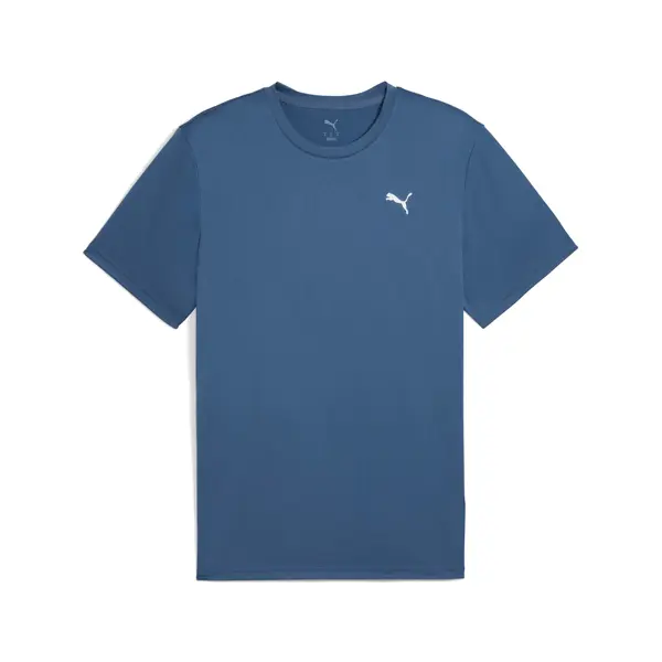 PUMA PUMA Funkcionalna majica 'Tad Essentials'  temno modra / bela
