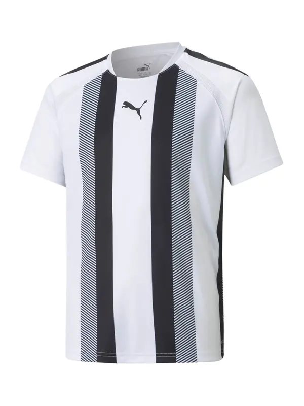 PUMA PUMA Funkcionalna majica 'Team Liga'  črna / bela