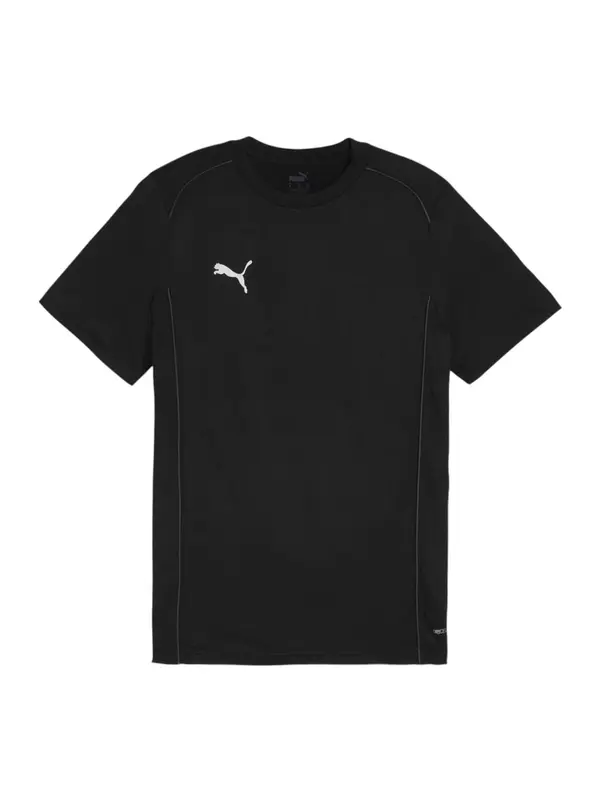 PUMA PUMA Funkcionalna majica 'TeamFinal'  črna / bela