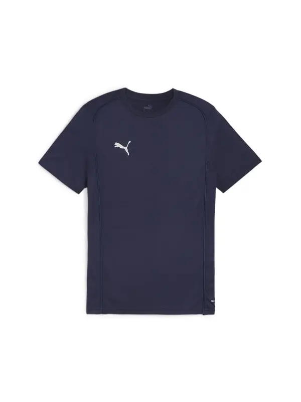 PUMA PUMA Funkcionalna majica 'TeamFinal'  mornarska / bela