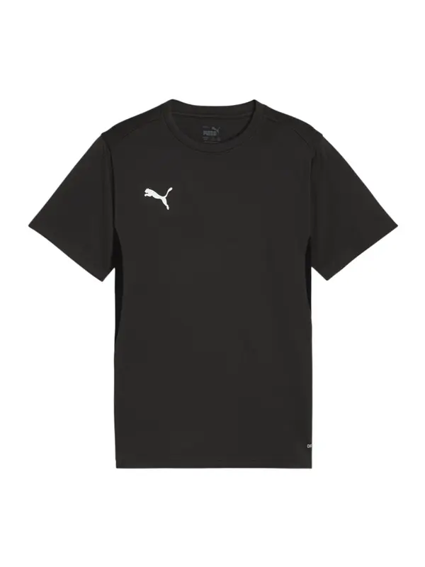 PUMA PUMA Funkcionalna majica 'TeamGoal'  črna / bela