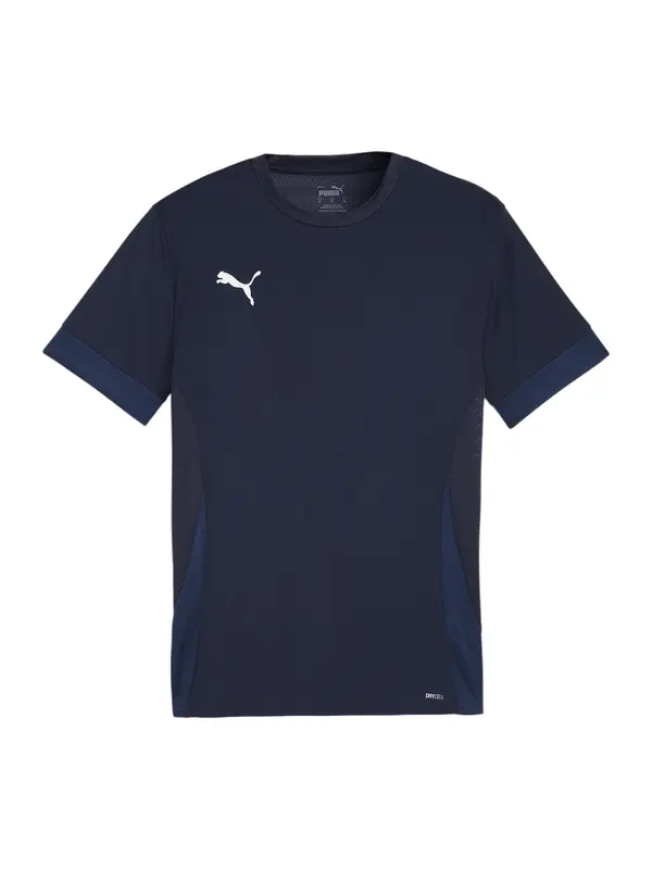 PUMA PUMA Funkcionalna majica 'TeamGoal Matchday'  marine / bela