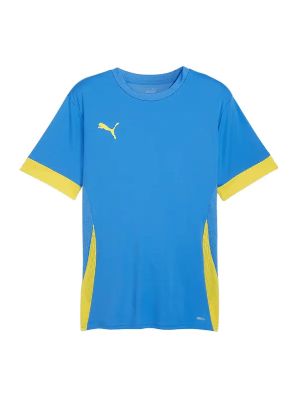 PUMA PUMA Funkcionalna majica 'TeamGoal Matchday'  modra / temno rumena
