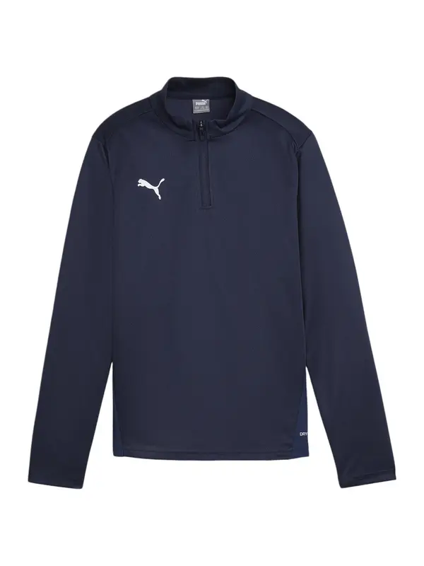 PUMA PUMA Funkcionalna majica 'TeamGoal'  mornarska / bela