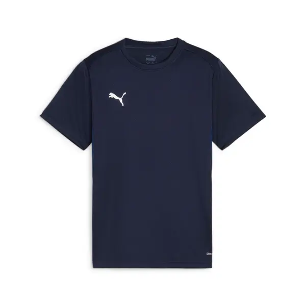PUMA PUMA Funkcionalna majica 'TeamGoal'  nočno modra / bela