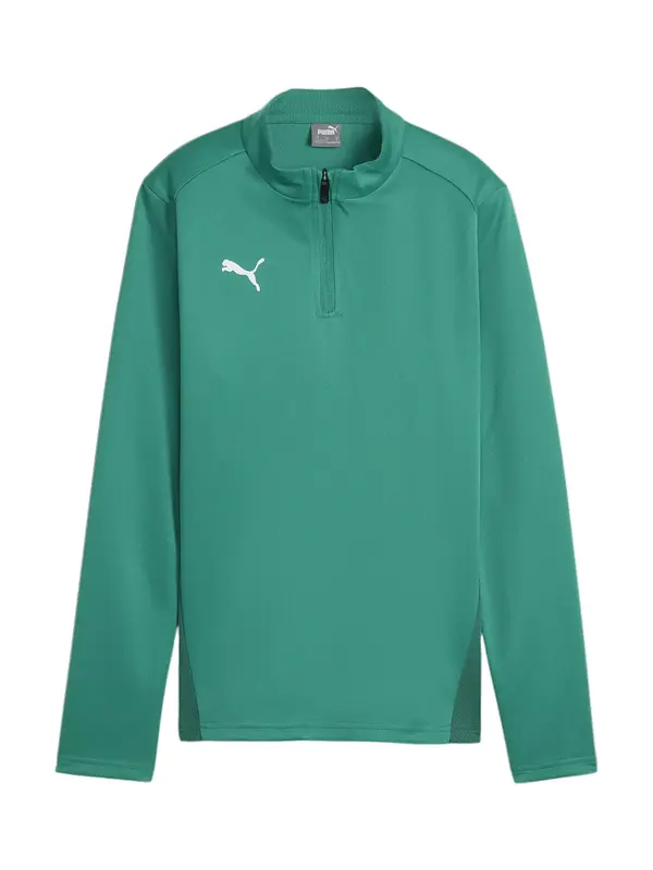 PUMA PUMA Funkcionalna majica 'TeamGoal'  petrol / bela