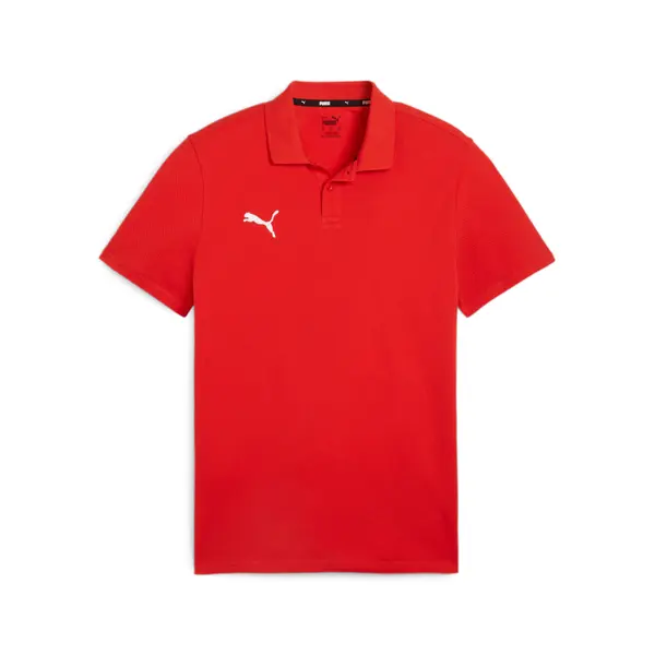 PUMA PUMA Funkcionalna majica 'TeamGoal'  rdeča / bela
