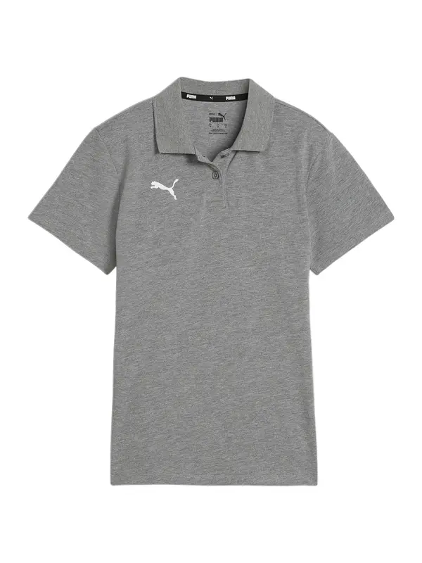 PUMA PUMA Funkcionalna majica 'TeamGoal'  siva / bela