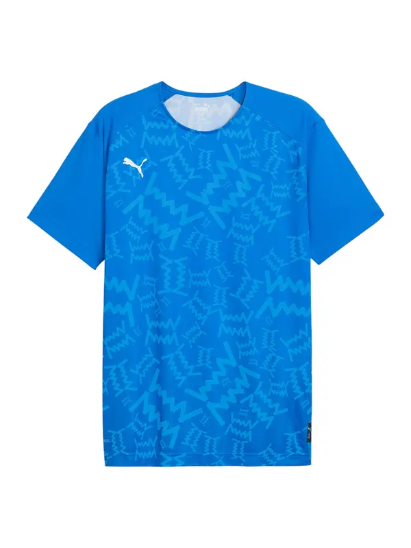 PUMA PUMA Funkcionalna majica 'Teamjaws'  modra