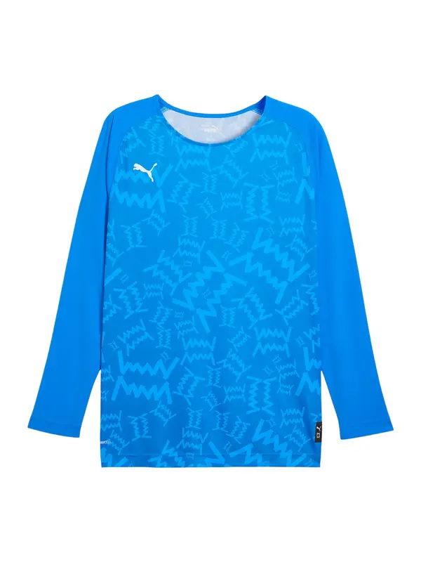 PUMA PUMA Funkcionalna majica 'Teamjaws'  modra / nebeško modra