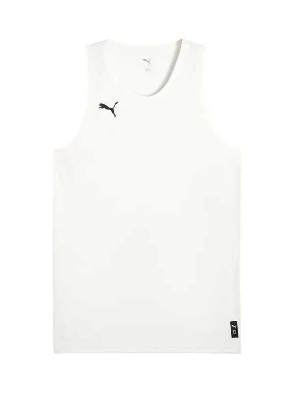 PUMA PUMA Funkcionalna majica 'Teamjaws Starter'  črna / bela
