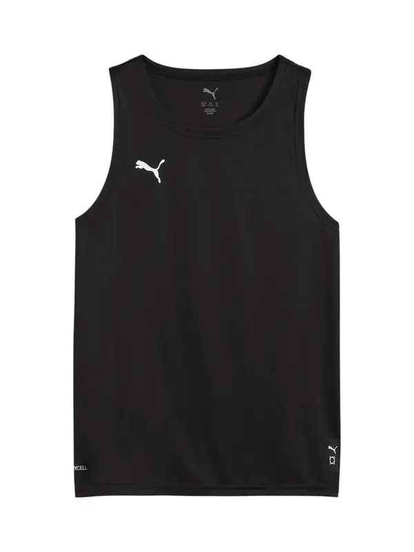 PUMA PUMA Funkcionalna majica 'Teamjaws Starter'  črna / bela