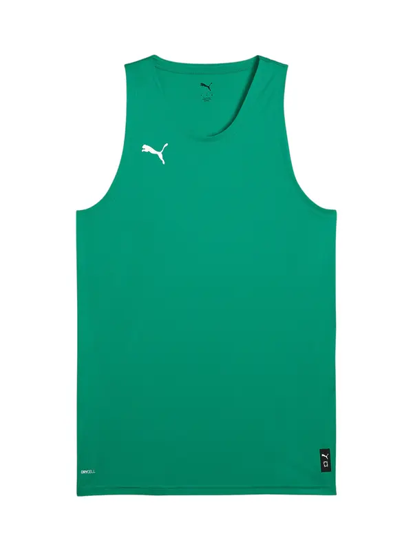 PUMA PUMA Funkcionalna majica 'Teamjaws Starter'  zelena / bela