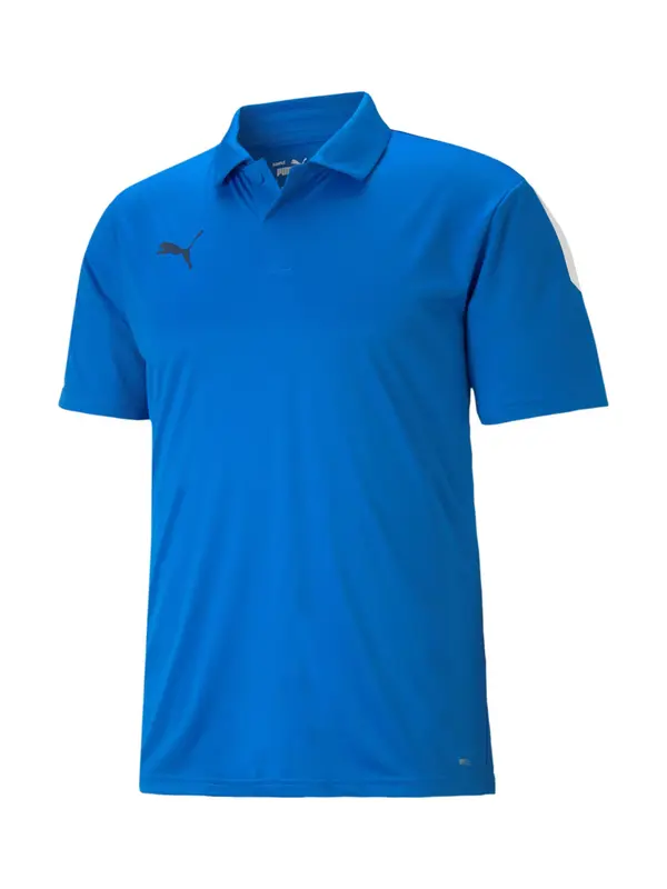 PUMA PUMA Funkcionalna majica 'TeamLiga'  kraljevo modra / črna / bela