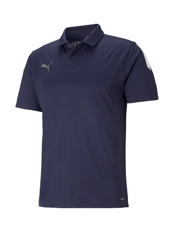 PUMA PUMA Funkcionalna majica 'TeamLiga'  marine / siva / bela
