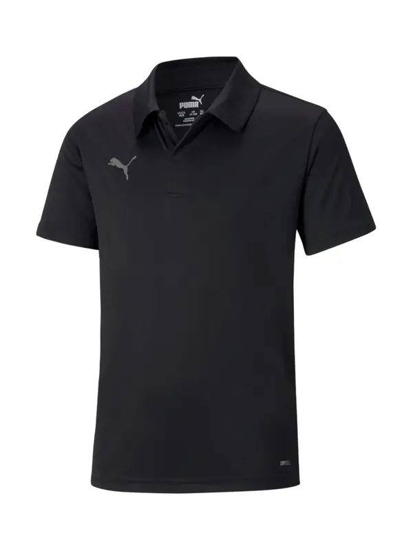 PUMA PUMA Funkcionalna majica 'TeamLiga'  siva / črna