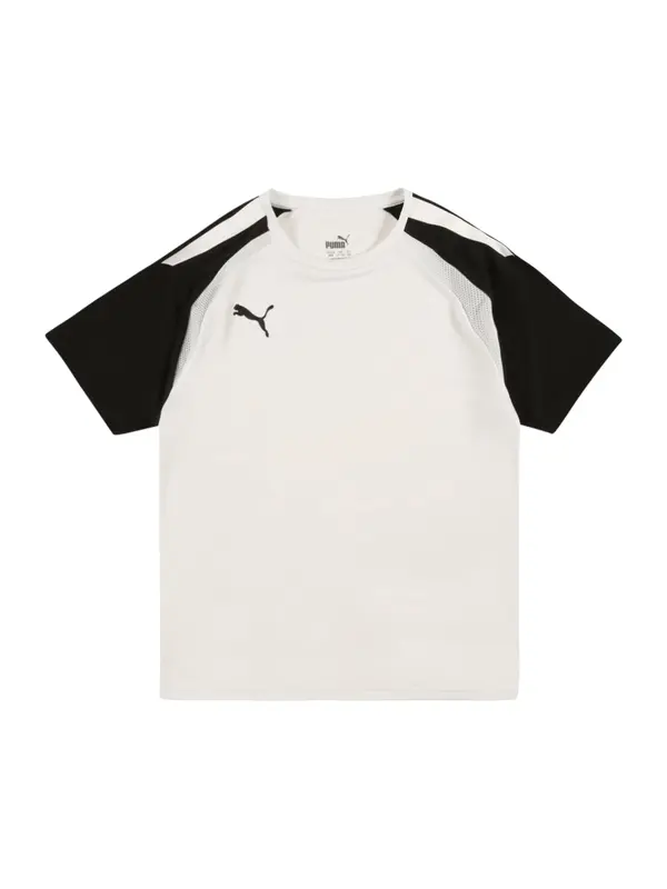 PUMA PUMA Funkcionalna majica 'Teampacer'  črna / volneno bela