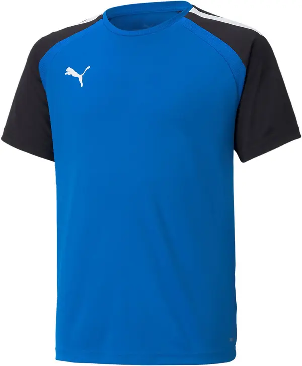 PUMA PUMA Funkcionalna majica 'Teampacer'  safir / črna / bela