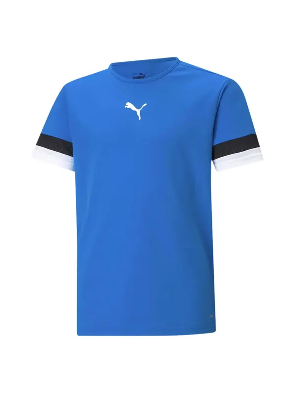 PUMA PUMA Funkcionalna majica 'TeamRISE'  kraljevo modra / črna / bela