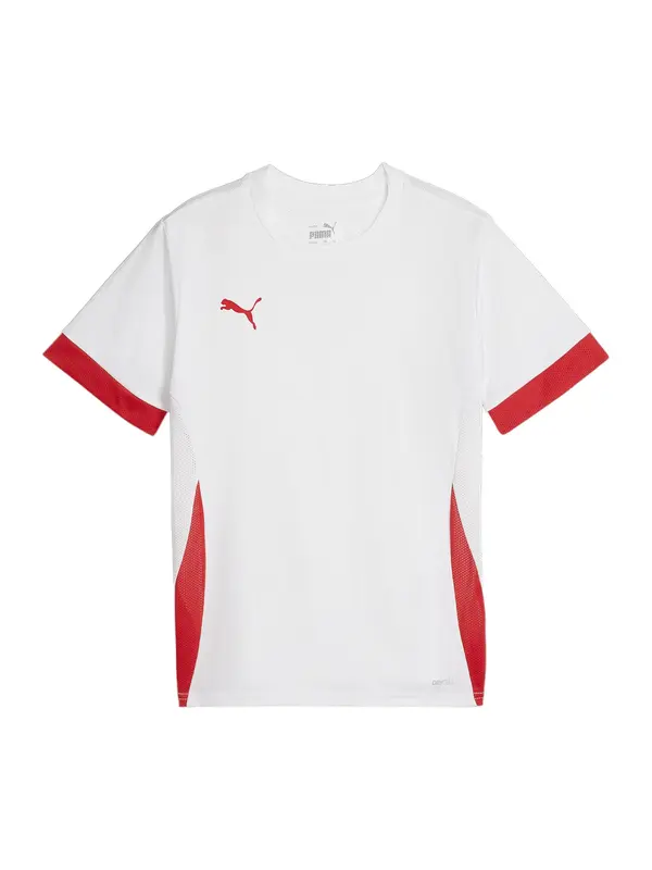 PUMA PUMA Funkcionalna majica  temno rdeča / bela