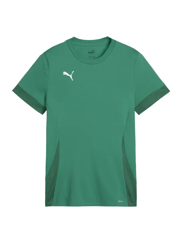PUMA PUMA Funkcionalna majica  trst / temno zelena / bela