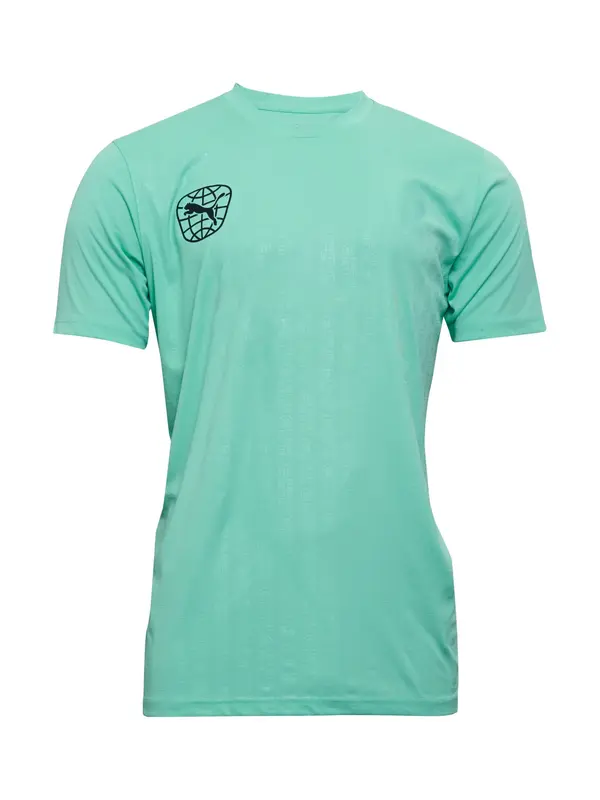 PUMA PUMA Funkcionalna majica  turkizna / črna
