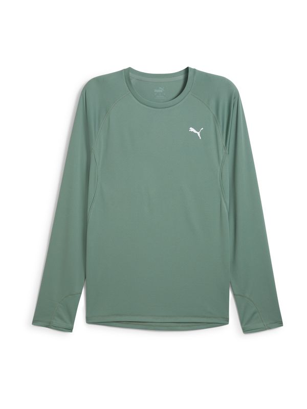 PUMA PUMA Funkcionalna majica 'Velocity'  svetlo zelena / bela